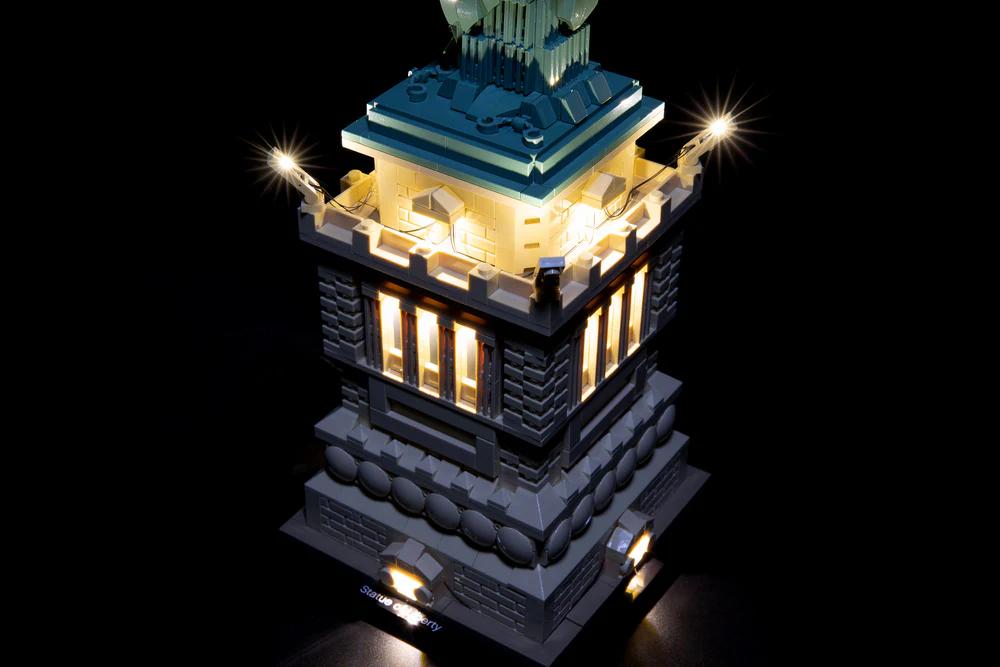 LED Lighting Kit for LEGO Architecture Statue of Liberty